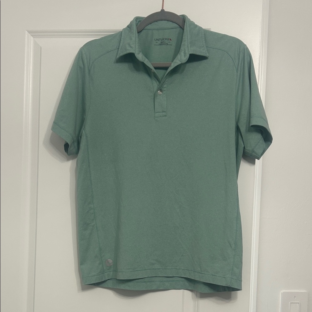 UNTUCKit Men's Sage Polo Shirt